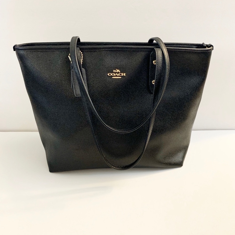 Coach Crossgrain City Zip Tote
